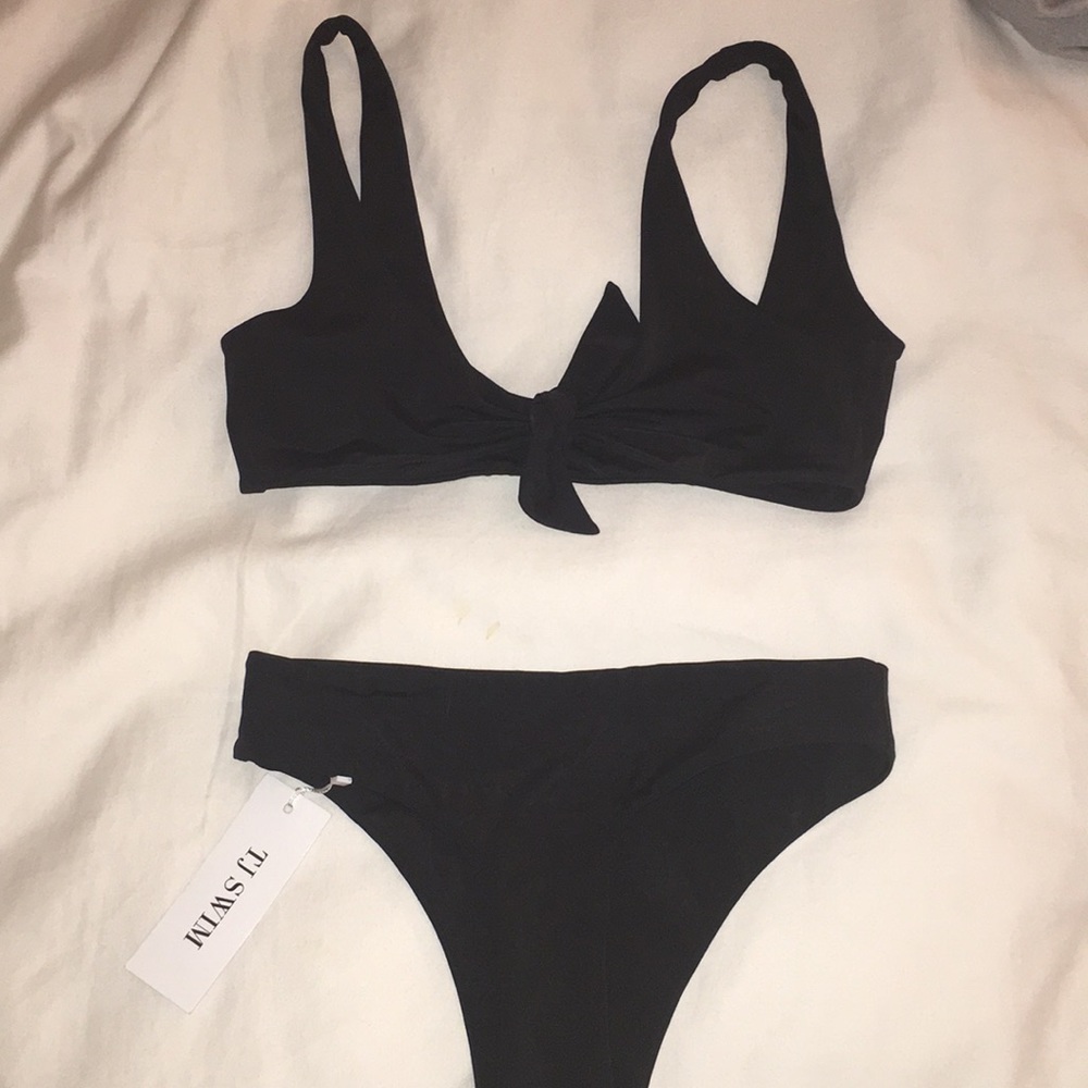 Black TJ Swim bikini